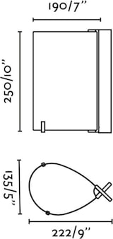 thumbnail of faro barcelona cata tischleuchte aus schwarzem holz, B 13,5 cm, H 25 cm, T 22,2 cm