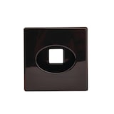 thumbnail of Zwarte vierkante tissue box