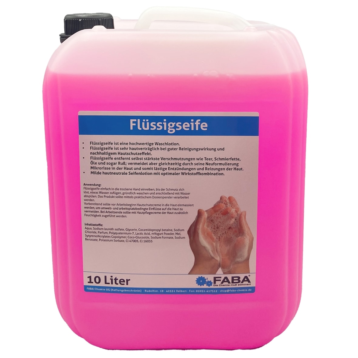 Flüssigseife, Handseife, Seife für Seifenspender  10 Liter