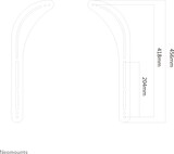 thumbnail of Neomounts Soundbar Halterung