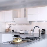 thumbnail of Wiggo WE-D932G(W)- Schuine Afzuigkap - 90cm - Wit Dubbel Glas