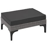 thumbnail of tectake Conjunto Rattan com estrutura de alumínio Bellaria  cinzento - 404796