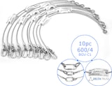 thumbnail of Sicherungsseil 600x4mm 10er Set Fangseil Safety bis 10kg