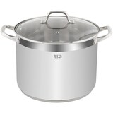 thumbnail of Resto Libra 92008 Stielkasserolle 13 l Ø 28 cm – Edelstahl 18/10 mit Glasdeckel – Induktionsgeeignet – Mit Messskala und Kapselboden