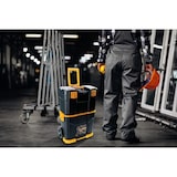 thumbnail of Servante à Outils Mobile - 2 Compartiments Modulables Boite à Outils 2 Roues Charge 70 kg Trolley Art Plast