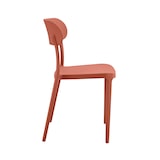 thumbnail of METRO PROFESSIONAL Cadeira empilhável para restauração, plástico, terracota