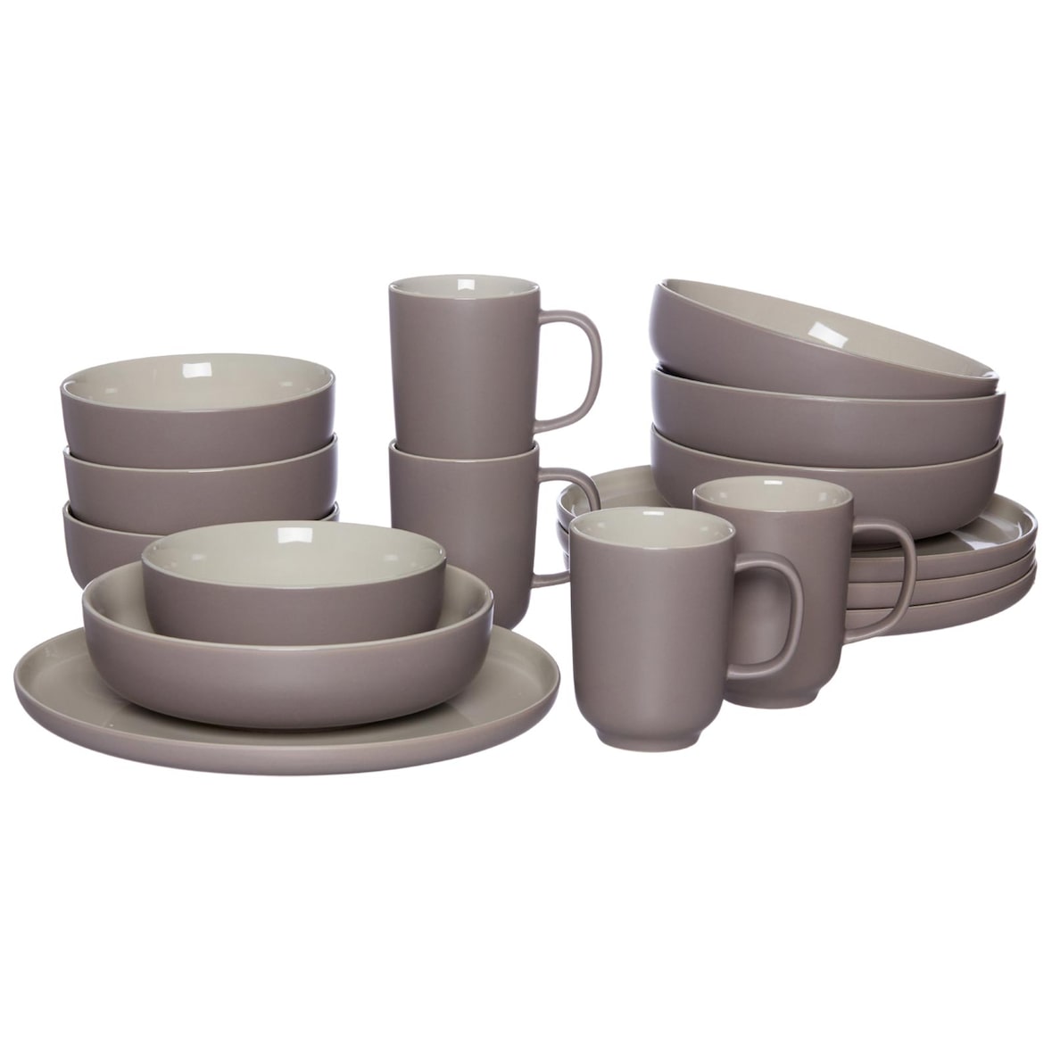 Ritzenhoff & Breker JASPER Kombiservice taupe 16-teilig