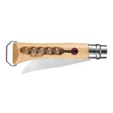thumbnail of Couteau de poche N°10 en hêtre avec tire-bouchon et décapsuleur -  Crème / Ivoire Autre forme Bois Opinel 23.80x3.50 cm