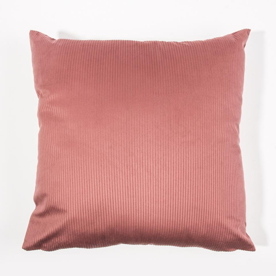 Cojín decorativo LISSE rosa 45x45cm