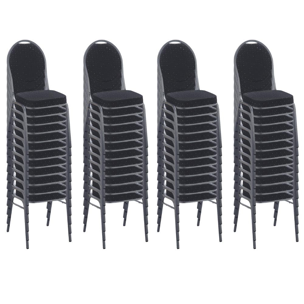 Stapelstuhl Bankettstuhl Hermano Schwarz | 50er Set