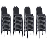 thumbnail of Stapelstuhl Bankettstuhl Hermano Schwarz | 50er Set