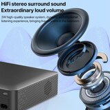 thumbnail of Mini Vidéoprojecteur HD Android 9.0 WiFi LED Résolution 4096x2160 Projection 180 Pouces YONIS