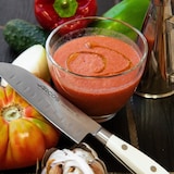 thumbnail of Arcos Cuchillo Santoku Cuchillo Asiático, Hoja de Acero Inoxidable Forjado NITRUM 180 mm, Mango de Polyoxymethylene (POM), Color Negro