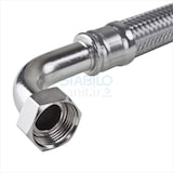 thumbnail of Edelstahl Panzerschlauch 1/2 Zoll Bogen 60cm 600mm Flexschlauch