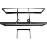 thumbnail of DanDiBo 2er Set Weinregal Metall Schwarz Wand 4-Wine erweiterbar Flaschenregal Flaschenablage Wandmontage