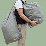 thumbnail of Linnen Optiek: 100L Waszak Groot XXL met 60L Reiswastas - Ondoorzichtige Opbergzak voor Vuile Was