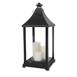 thumbnail of XXL Laterne Windlicht Stalllaterne Gartenlaterne + 3 LED Kerzen Timer