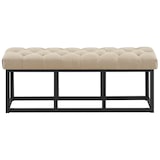 thumbnail of Bank Amun B stof taupe/120 cm