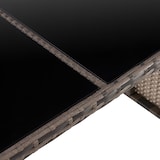 thumbnail of SVITA MADISON polyrattan dining set tuinmeubelset rotan lounge hoekbank bruin