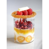 thumbnail of APS - Weck Tarros de vidrio con tapa, set de 12 unidades. Vasos con tapas