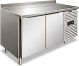 thumbnail of KLIMAITALIA Edelst.-Kühltisch 2 Türen, tropischer Klasse-B-Rückwand automatischem Abtauen, T° -2°C/+8°C, Dim. LxWxH: 136x60x96 cm SNACK2200TNF