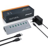 thumbnail of Primewire USB 3.2 Gen2 Hub, 7 Port Verteiler aktiv mit Netzteil, 10 Gbit/s