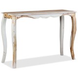 thumbnail of Mesa consola de madera maciza de sheesham 110x40x76 cm