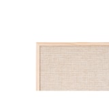 thumbnail of Pizarra de avisos Bi-Office Earth New Basic, 88,5x58,5 cm, Superficie de Tela Bianco, Marco de Pino PEFC