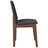 thumbnail of vidaXL Esszimmerstühle mit Kissen 2 Stk. Braun Massivholz Gummibaum