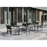 thumbnail of METRO PROFESSIONAL Gastro Armlehnstuhl stapelbar Balsario, Alu/Polyrattan, grau