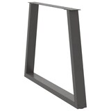 thumbnail of vidaXL Esstisch Beine V-Form 3 Stück Anthrazit 90x(72-73,3) cm Stahl