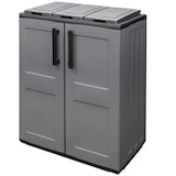 thumbnail of Armário de altura média 68x37x84cm ArtPlast Free em cor antracita