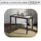 thumbnail of BERLINTABLES Premium tafelframe set van 2, 71 cm zwart massief staal | Tafelpoten industrieel design metalen loft tafelpoten kantoor/bureau/eettafel