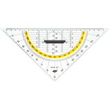 thumbnail of WEDO Geometriedreieck 527 mit Griff 250mm transparent