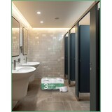 thumbnail of Toilettenpapier, 2-lagig, 64 Rollen x 250 Blatt, 100% Recycling, superweiches Klopapier, Großpackung für Gewerbe, Verpackung aus 60% PCR-Anteil