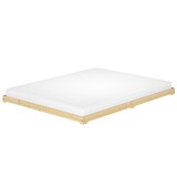 thumbnail of Futonbett Bodenbett extra niedriges Holzbett 160x200 Kiefer lackiert V-60.47K-16 Rollrost und Matratze inkl.