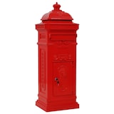 thumbnail of Helloshop26 - Buzón vintage de aluminio inoxidable color rojo 02_0041556