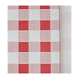 thumbnail of MONOUSO - Papieren tafelkleed rol rood Checkers 1x100m. 40g (6 stuks)