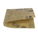 thumbnail of MONOUSO - Papieren Deli Wrap Vetvrij Kraft Times 17x17cm (100 Stuks)
