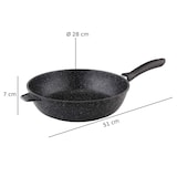 thumbnail of Aluguss Pfanne Ø28cm Induktion Granitoptik