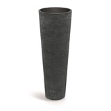 thumbnail of Prosperplast - Blumentopf aus Rotationsgeformtes Polyethylen 31L Ø48x135cm in farbe Granitschwarz - Tubra Round SLIM HIGH ETHICK