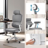 thumbnail of Bürostuhl / Drehstuhl ERGOMY WF2 Stoff grau hjh OFFICE