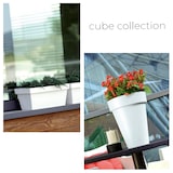 thumbnail of Prosperplast - CUBE BASIC Topf - 19,9x19,9x18,3cm in Weiß farbe