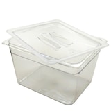 thumbnail of Kunststoff GN 1/2 Gastronormbehälter GN-Behälter + Deckel 12,5 Liter Tiefe 200mm