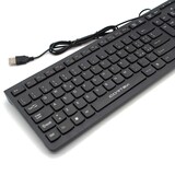 thumbnail of Tastiera Cablata Usb Con Filo Da Scrivania Sottile Slim Ufficio Economica Pc