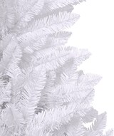 thumbnail of vidaXL Künstlicher Weihnachtsbaum Klappbar mit Ständer Weiß 180 cm