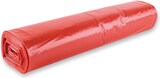 thumbnail of Müllsäcke 120 Liter LDPE 70x110 cm Rot 45 my 6x25 Stück