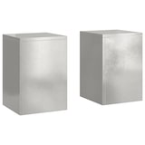 thumbnail of vidaXL Pflanzenständer 2 pcs Silber 24 x 24 x 35 cm Edelstahl