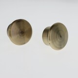 thumbnail of Lot 2 Embouts Chapeau pour tringles à rideaux de Diam. 28mm en Bronze - Boulet
