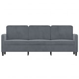 thumbnail of vidaXL 3-Sitzer-Sofa Dunkelgrau 180 cm Samt